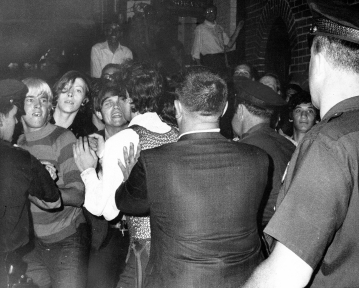 <strong>According to the textbook, what is generally regarded as the beginning of the battle for gay rights in the United States? </strong> A) the Stonewall Inn nightclub raid B) California Proposition 8 C) Lawrence v. Texas D) the Texas sniper shootings