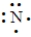 <strong>Which of the following is the Lewis structure for a nitrogen atom?</strong> A) B) C) D)