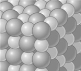 <strong>The image shown below represents an atomic view of a compound CsI. What is the mass of one formula unit?</strong> A)259.8 g B)259.8 amu C)1.00 g D)6.022 × 10<sup>23</sup> amu