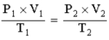 The following is a mathematical expression of Guy-Lussac's law.  <div style=padding-top: 35px> 