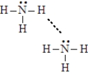 Consider the image given below of a pair of ammonia molecules.Complete the following sentences using the appropriate terms listed below.   covalent bond hydrogen bond ion-dipole attraction donor acceptor The lower middle hydrogen atom in the upper left ammonia molecule could be a hydrogen bond _____________________.<div style=padding-top: 35px> 
