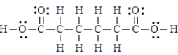 Adipic acid has the formula given below. Thus substance would be classified as amphiprotic.