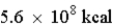 A reaction produces when one mole of reactant is converted to product. This reaction is likely to be a chemical reaction.