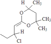 <strong>How many chiral carbons are present in the following compound? </strong> A)1 B)2 C)3 D)4