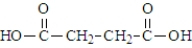 One of the necessary components for fatty acid synthesis is a complex of malonic acid (shown below) and CoA. The structure of this complex at physiological pH would be: