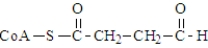 <strong>The following compound undergoes oxidative decarboxylation using coenzyme A (CoA) as the thiol. Which of the following is a product of this reaction?</strong> A) B) C) D)