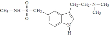 <strong>Imitrex was developed in the late 1980's and is used in the treatment of migraine. The active ingredient is shown below. The substance would be classified as a(n):</strong> A)phenethylamine B)tryptamine C)alkaloid D)a and c E)b and c