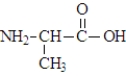 When three molecules of the amino acid alanine, shown below, react the polymer segment formed would be: