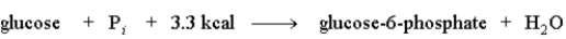 Consider the following reaction. If the energy used for the reaction is obtained from ATP, the reaction will go to completion.