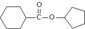 <strong>What are the products formed when the following substance undergoes hydrolysis? </strong> A) B) C) D)