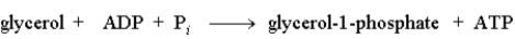 <strong>The following reaction is driven by the breakdown of ATP, what is the single chemical equation that combines these two reactions? </strong> A) B) C) D)