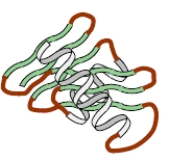 Consider a protein at 25 °C which is heated to 48 °C then cooled back to 25 °C. The following shows schematically the protein structure at these three temperatures, respectively. 25 °C 48 °C 25 °C Based on this information, the enzyme activity will return at the final temperature (25 °C).