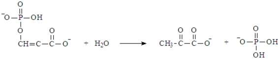 <strong>The following reaction is used to generate ATP.   This reaction is:</strong> A)exothermic. B)produces more than 7.3 kcal/mol. C)both exothermic and produces more than 7.3 kcal/mol. <div style=padding-top: 35px> 