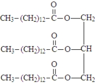 Examine the fatty acids given below.The names of the acids are given above the formula and each structure given a letter designation below the structure.   Fill in the blanks with the appropriate letter (A,B,C,D,E). A triglyceride containing 3 molecules of ______________________ would have a higher melting point than  <div style=padding-top: 35px> 