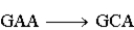 <strong>Which of the following DNA coding substitution mutations would be the least harmful to a cell based on their effect on the corresponding polypeptide?</strong> A) B) C) D)