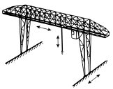 <strong>58.The crane pictured is</strong> A)a gantry crane B)a semi-gantry crane C)a cantilever gantry crane D)an overhead traveling crane
