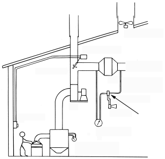 27.Identify the device indicated by the large arrow.What is its purpose?