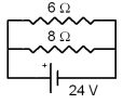 <strong>What is the total power dissipated in both resistors? </strong> A)0.68 W B)5.2W C)12.3 W D)168 W E)257 W