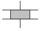 <strong>A dielectric with a dielectric constant of 3 is inserted into a parallel plate capacitor,filling one-half of the volume as shown in the figure.If the capacitance of the capacitor without the dielectric is C,what is the capacitance of the capacitor with the dielectric? </strong> A)0.5 C B)1 C C)2 C D)3 C E)4 C