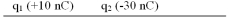 <strong>Two charges,q<sub>1</sub> = +10 nC and q<sub>2</sub> = -30 nC are 20 cm apart.Where (other than infinity)can a proton be placed so as to experience no net force? </strong> A)left of charge q<sub>1</sub> B)on the line joining q<sub>1</sub> and q<sub>2</sub> C)right of charge q<sub>2</sub> D)at a point P on the right bisector of the line joining the two charges