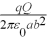 <strong>Three charges of equal magnitude Q are held in the configuration shown.If a small positive charge,q,is placed at the origin what will be the magnitude and direction of the force it experiences? (Note: Pay attention to the sign on each of the three charges.) </strong> A) in positive y-direction B) in negative y-direction C) in positive x-direction D) in negative x-direction E)0