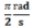 <strong>The motion of a block- spring system is described by x = A sin ( \omega t).Find \omega knowing that the potential energy equals the kinetic energy for the first time at t = 2.00 s.</strong> A) B) C) D)