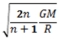 <strong>A spaceship is fired from the Earth's surface with a speed of v.The radius of the Earth is R,the mass of the Earth is M,and the universal gravitational constant is</strong> A) B) C) D) E)It is impossible to determine.