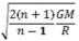 <strong>A spaceship is fired from the Earth's surface with a speed of v.The radius of the Earth is R,the mass of the Earth is M,and the universal gravitational constant is</strong> A) B) C) D) E)It is impossible to determine.