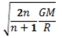 <strong>A spaceship is fired from the Earth's surface with a speed of v.The radius of the Earth is R,the mass of the Earth is M,and the universal gravitational constant is</strong> A) B) C) D) E)It is impossible to determine.
