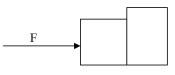 <strong>Two masses,m<sub>1</sub>= 3.0 kg and m<sub>2</sub> = 4.0 kg rest on a frictionless surface as shown.A force of 7.0 N is applied to m<sub>1</sub>.What is the acceleration of the two masses?  </strong> A)1.0 m/s<sup>2</sup> B)2.5 m/s<sup>2</sup> C)3.0 m/s<sup>2</sup> D)3.5 m/s<sup>2</sup> <div style=padding-top: 35px> 