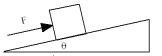  <strong>An object with mass 7.00 kg is being pushed up a rough inclined plane with a constant force F = 50.0 N.The plane makes an angle of 20.0<sup> \circ </sup> with respect to the horizontal.The object is moving with constant velocity.What is the coefficient of kinetic friction between the object and the surface?  </strong> A)0.411 B)0.300 C)0.377 D)0.158 E)0.272 <div style=padding-top: 35px>  