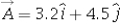 <strong>If vector and vector ,where and are the units vectors along the x and the y directions respectively,calculate the magnitude of vector .</strong> A)10.3 B)17.4 C)-6.7 D)26 E)-12.3