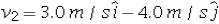 <strong>A system consists of two particles: particle 1,having the mass m<sub>1</sub> = 2.0 kg has the velocity, and particle having the mass m<sub>2</sub> = 5.0 kg has the velocity, The magnitude of the velocity of the center of mass of the system is</strong> A)0.92 m/s. B)1.2 m/s. C)2.9 m/s. D)3.7 m/s. E)4.1 m/s.