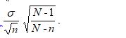 <strong>The finite population correction factor is</strong> A) B) C) D)
