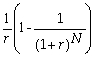 <strong>Which of the following statements regarding annuities is false?</strong> A) PV of an annuity = C × B) The difference between an annuity and a perpetuity is that a perpetuity ends after some fixed number of payments. C) An annuity is a stream of N equal cash flows paid at regular intervals. N D) Most car loans, mortgages, and some bonds are annuities.