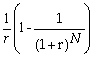<strong>Which of the following formulas is incorrect?</strong> A) PV of a growing annuity = C × B) PV of an annuity = C × C) PV of a growing perpetuity = D) PV of a perpetuity =