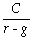 <strong>Which of the following formulas is incorrect?</strong> A) PV of a growing annuity = C × B) PV of an annuity = C × C) PV of a growing perpetuity = D) PV of a perpetuity =