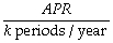 <strong>Which of the following equations is incorrect?</strong> A) - 1= APR B) Equivalent n-Period Discount Rate = (1 + r)<sup>n</sup> - 1 C) 1 + EAR = D) Interest Rate per Compounding Period =