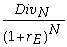 <strong>Which of the following formulas is incorrect?</strong> A) Div<sub>t</sub> = × Dividend Payout Rate B) P<sub>N</sub> = C) earnings growth rate = retention rate × return on new investment D) P<sub>0</sub> = + + ... + + ×