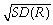 <strong>Which of the following equations is incorrect?</strong> A) Var(R) =   B) SD(R) =   C) Var(R) =   P<sub>R</sub> × (R - E[R])<sup>2</sup> D) E[R] =   P<sub>R</sub> × R <div style=padding-top: 35px> 