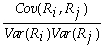 <strong>Which of the following equations is incorrect?</strong> A) Cov(R<sub>i</sub>,R<sub>j</sub>) =   Σ(R<sub>i</sub> - R<sub>i</sub>)(R<sub>j</sub> - R<sub>j</sub>) B) Var(R<sub>p</sub>) = x<sub>1</sub><sup>2</sup><sup>Var</sup>(R<sub>1</sub>) + x<sub>2</sub><sup>2</sup><sup>Var</sup>(R<sub>2</sub>) + 2X<sub>1</sub>X<sub>2</sub>Cov(R<sub>1</sub>,R<sub>2</sub>) C) Corr(R<sub>i</sub>,R<sub>j</sub>) =   D) Cov(R<sub>i</sub>,R<sub>j</sub>) = E[(R<sub>i</sub> - E[R<sub>i</sub>])(R<sub>j</sub> - E[R<sub>j</sub>])] <div style=padding-top: 35px> 
