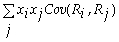 <strong>Which of the following formulas is incorrect?</strong> A) Variance of an equally Weighted Portfolio = (1 - )(Average Variance of Individual Stocks) + (Average covariance between the stocks) B) Variance of a portfolio = C) Variance of a portfolio = D) Variance of a portfolio =