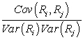<strong>Which of the following equations is incorrect?</strong> A) Cov(R<sub>i</sub>,R<sub>j</sub>) =   Σ(R<sub>i</sub> - R<sub>i</sub>)(R<sub>j</sub> - R<sub>j</sub>) B) Var(R<sub>p</sub>) = x<sub>1</sub><sup>2</sup><sup>Var</sup>(R<sub>1</sub>) + x<sub>2</sub><sup>2</sup><sup>Var</sup>(R<sub>2</sub>) + 2X<sub>1</sub>X<sub>2</sub>Cov(R<sub>1</sub>,R<sub>2</sub>) C) Corr(R<sub>i</sub>,R<sub>j</sub>) =   D) Cov(R<sub>i</sub>,R<sub>j</sub>) = E[(R<sub>i</sub> - E[R<sub>i</sub>])(R<sub>j</sub> - E[R<sub>j</sub>])] <div style=padding-top: 35px> 