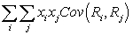 <strong>Which of the following formulas is incorrect?</strong> A) Variance of an equally Weighted Portfolio = (Average Variance of Individual Stocks) (Average covariance between the stocks) B) Variance of a portfolio = C) Variance of a portfolio = D) Variance of a portfolio =