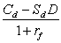 Consider the following equation: B = In this equation,the term B,represents