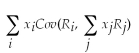 <strong>Which of the following formulas is incorrect?</strong> A) Variance of an equally Weighted Portfolio = (1 - )(Average Variance of Individual Stocks) + (Average covariance between the stocks) B) Variance of a portfolio = C) Variance of a portfolio = D) Variance of a portfolio =