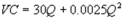 <strong>Suppose Kate's Great Crete (KGC)has annual variable costs of and marginal costs of ,where Q is the number of cubic yards of concrete it produces per year.In addition,it has an avoidable fixed cost of $50,000 per year.KGC's demand function is What is KGC's average cost function?</strong> A) B) C) D)