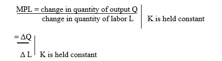 <strong>The expression given below explains: </strong> A) Product hill B) Marginal product of labor C) Non-marginal product D) Total product
