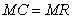 <strong>Which of the following does not represent a profit-maximizing condition for a firm operating in a perfectly competitive industry?</strong> A) B) C) must be increasing. D) MC must be falling.
