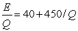 <strong>Let the inverse demand curve for a monopolist's product be P = 100 - 2Q and the marginal cost of production be constant at MC = 10.Suppose that the firm considers moving from a uniform pricing strategy to a two-block tariff where the first block provides 15 units at a price of P<sub>1</sub> = $70 and the second block provides an additional 15 units at a price of P<sub>2</sub> = $40.What is the average outlay schedule for the consumer?</strong> A) if Q≤15 and if Q>15 B) if Q≤15 and if Q>15 C) if Q≤15 and if Q>15 D) if Q≤15 and if Q>15 E)